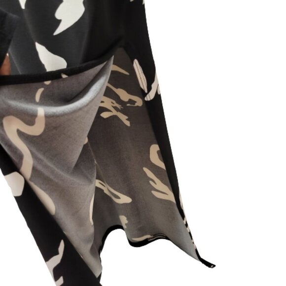 Womens Black Gown Figure Hugging Maxi Elegant Long Dress- NEW - Picture 6 of 16